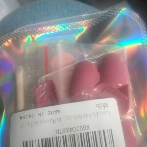 Kids And Adults Pink Nail Art Set